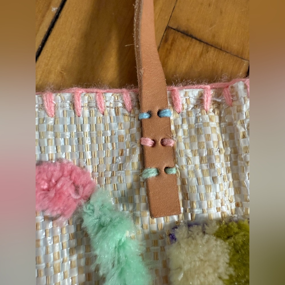 Enshallah Recycled Circle Patchwork Colorful Boho… - image 6